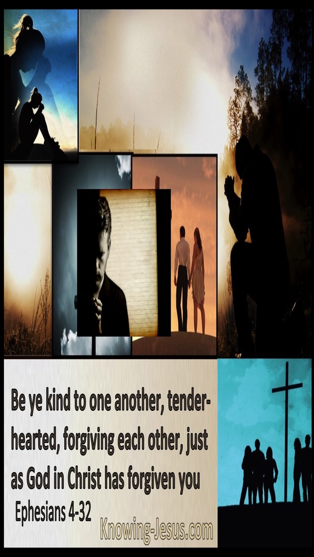 Ephesians 4:32 Be Kind, Tender:hearted, Forgiving Each Other (brown)